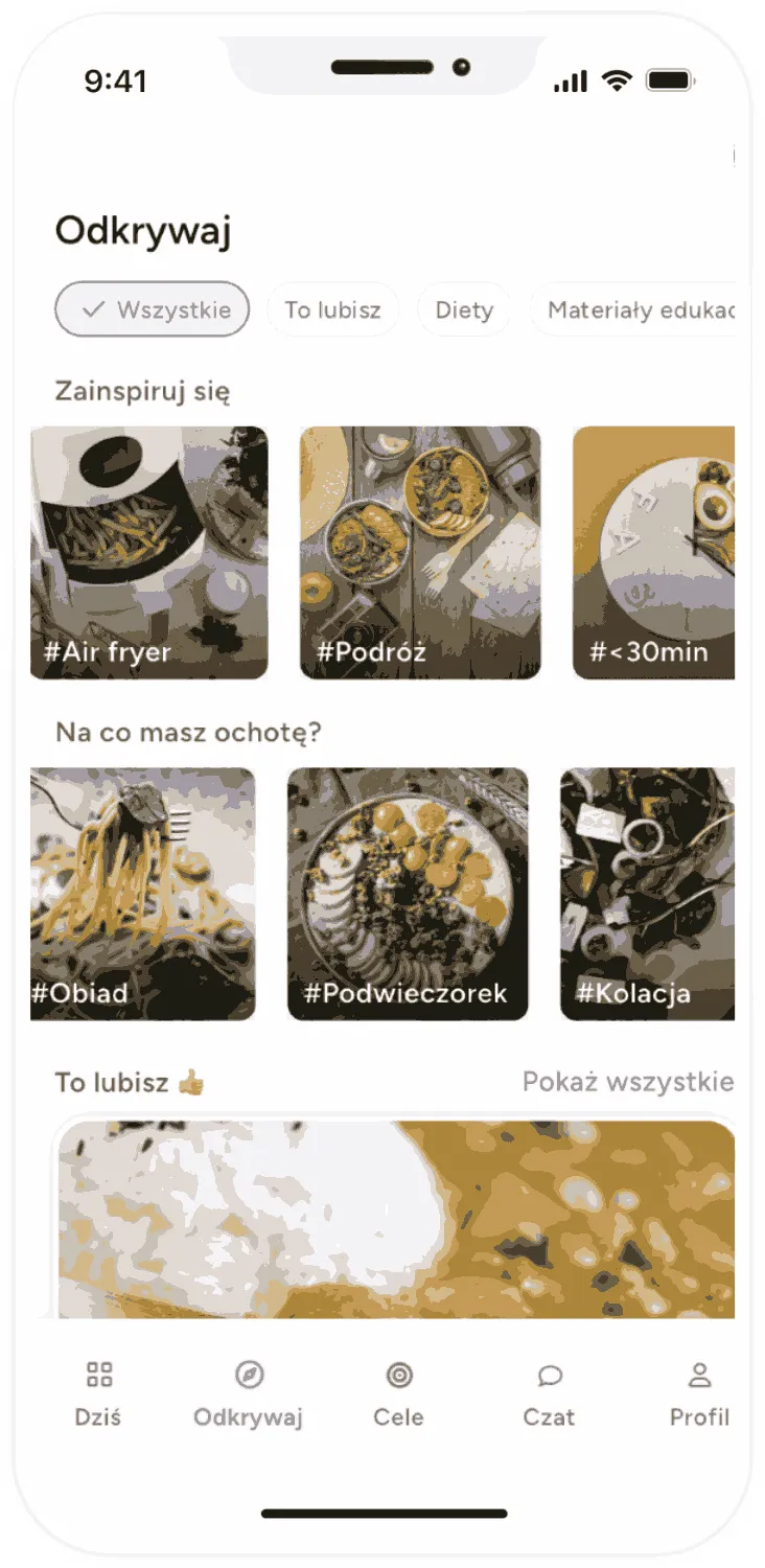 Aplikacja alloweat 5 PotrawyAPP